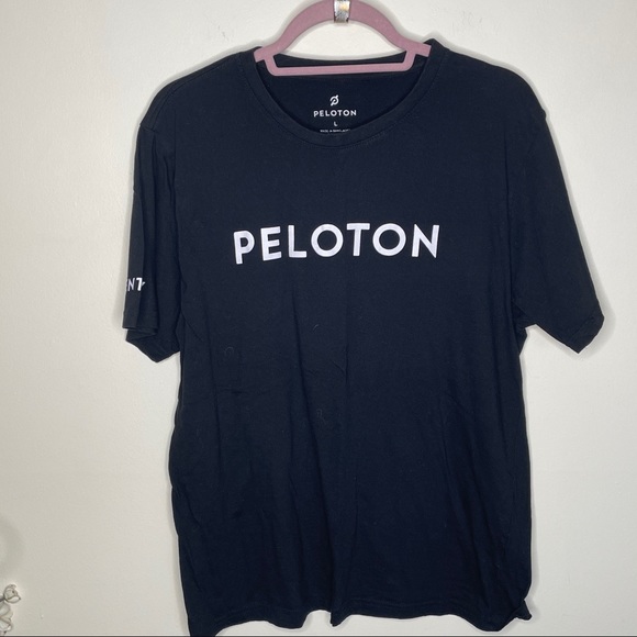 PELOTON 100 Century Short Sleeve Tee Black {VV53} - Picture 2 of 5